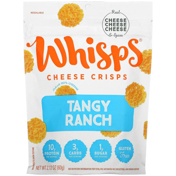 Tangy Ranch Cheese Crisps, 2.12 oz ( 60 g)