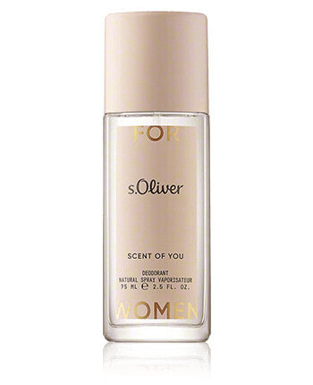 s.Oliver Scent of You for Women Deodorant Spray (75 ml)