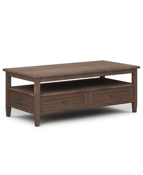 Warm Shaker Solid Wood Coffee Table