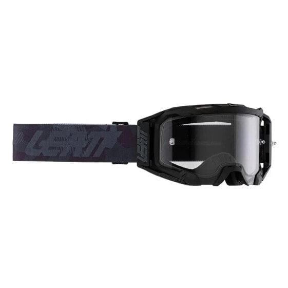 LEATT Velocity 5.5 off-road goggles with roll-off system