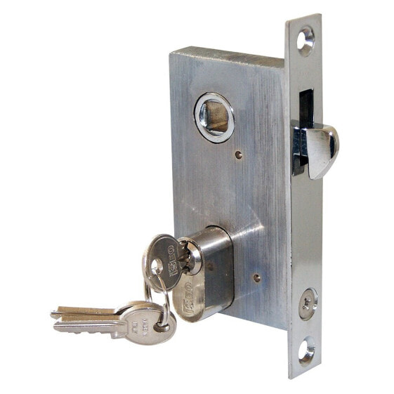 OLCESE RICCI Chromed Brass Door Lock