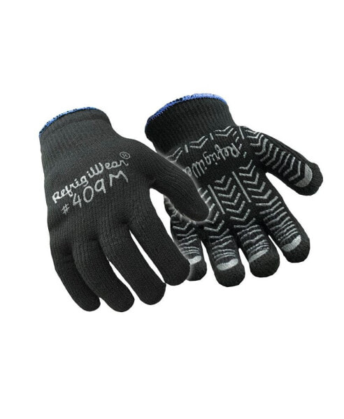 Men's Palm Coated Herringbone Grip Knit Work Gloves (Pack of 12 Pairs)
