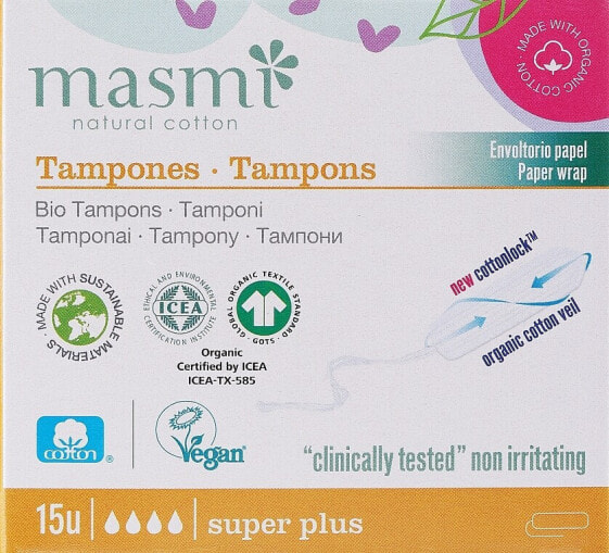 Tampons ohne Applikator 15 St.