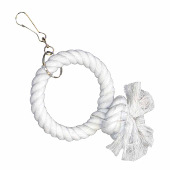 DUVO+ Parrot Rope 1 Ring Parrot Toy 17 cm