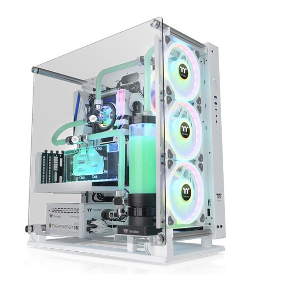 Thermaltake Core P3 TG Pro - Midi Tower - PC - White - ATX - EATX - micro ATX - Mini-ITX - SPCC - Tempered glass - Gaming