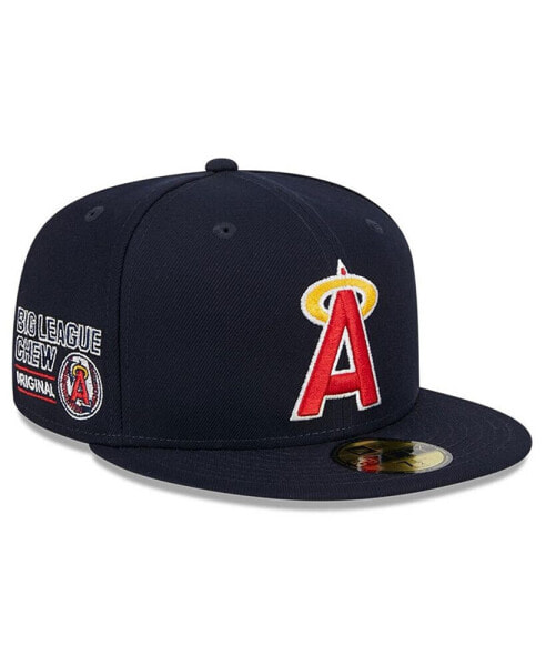 Men's Navy Los Angeles Angels Big League Chew Team 59FIFTY Fitted Hat