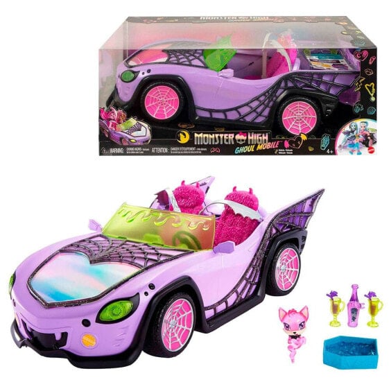 Игрушка для детей Monster High Автомобиль Ghoul Mobile