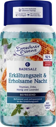 Badesalz Erkältungszeit & Erholsame Nacht, 600 g