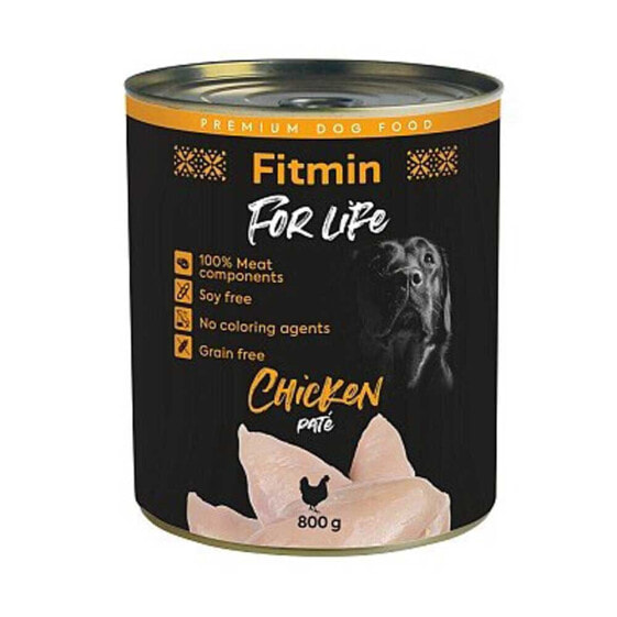 FITMIN For Life Chicken Pate 800g Wet Dog Food