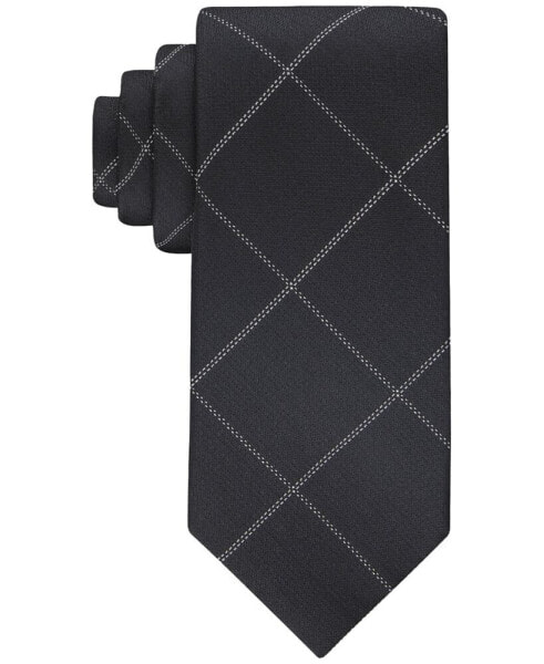 Men's Stitched Windowpane Tie