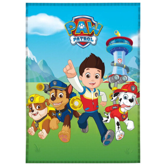 Одеяло The Paw Patrol Funday 100 x 140 cm Синий Красный полиэстер