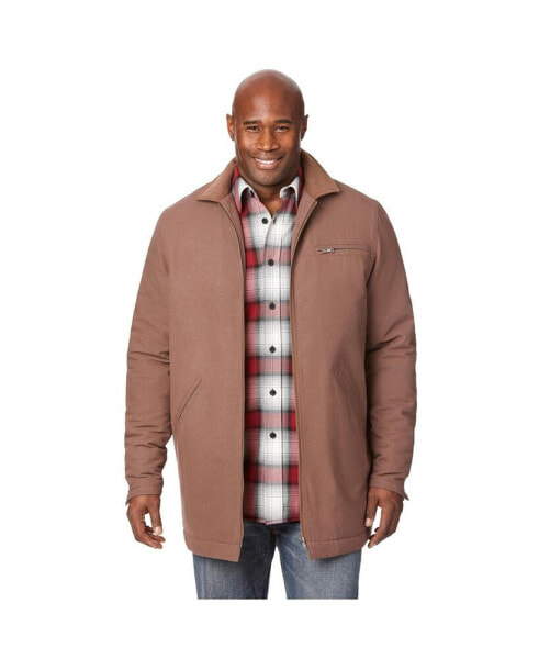 Big & Tall Contrasting Collar Jacket