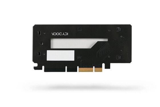 Icy Dock MB987M2P-2B - PCIe - M.2 - Black - Passive - Access - Ready - CE - RoHS - REACH