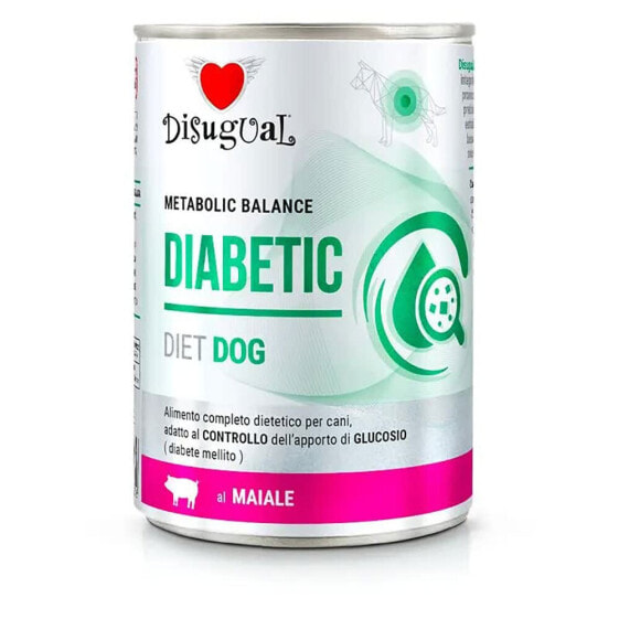 DISUGUAL Diet Diabetic Pig 400g Dog Snack 6 Units