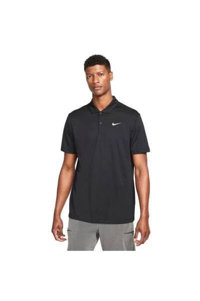 Dri-Fit Erkek Siyah Tenis T-Shirt DH0857-010