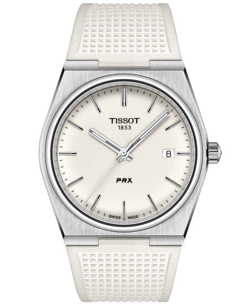 Часы Tissot Automatic PRX White Rubber 40mm