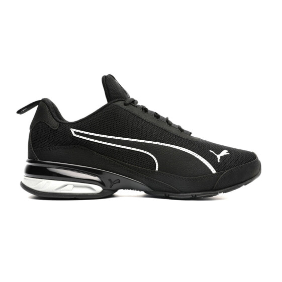 Puma Viz Runner Sport Mens Black Sneakers Casual Shoes 195347-02