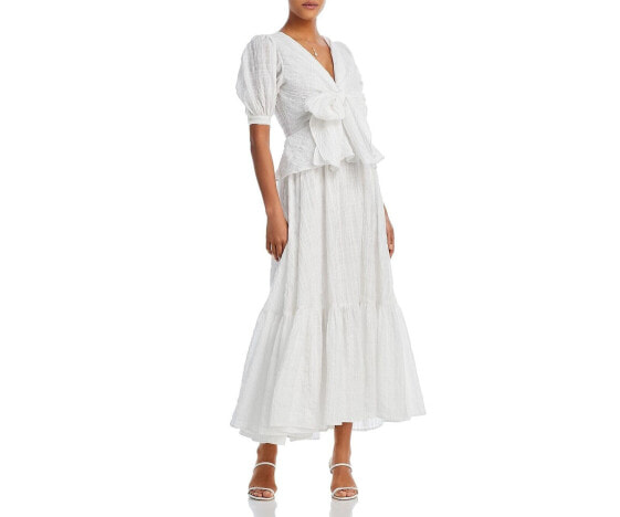 Evarae Womens Amber Maxi Dress White Size 6