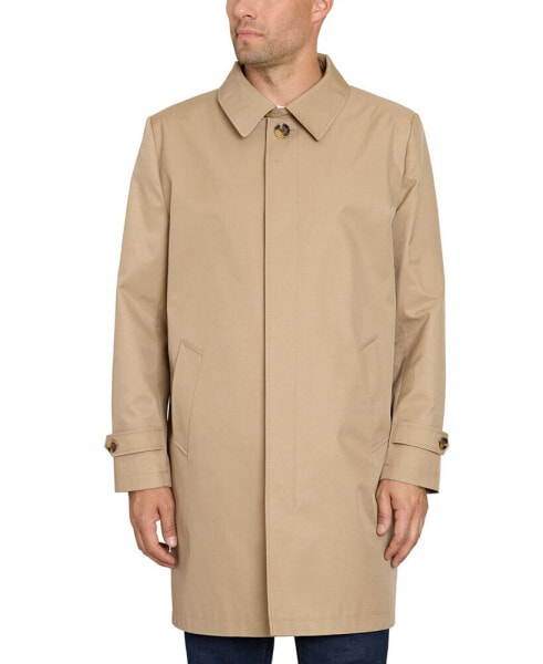 Men's Button-Front Duster Coat