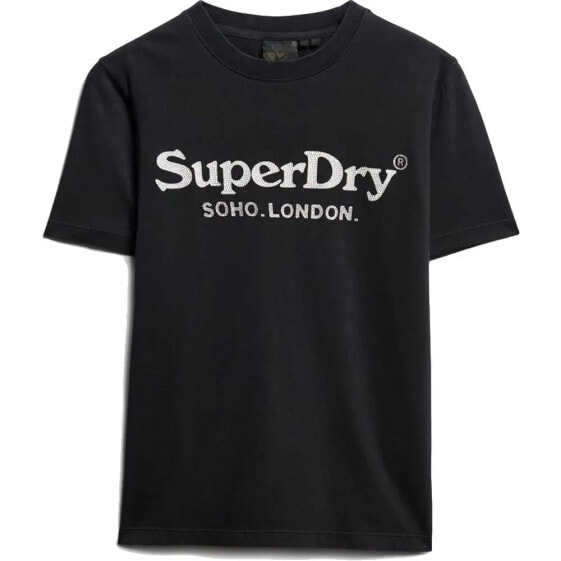 SUPERDRY Metallic Venue Relaxed short sleeve T-shirt