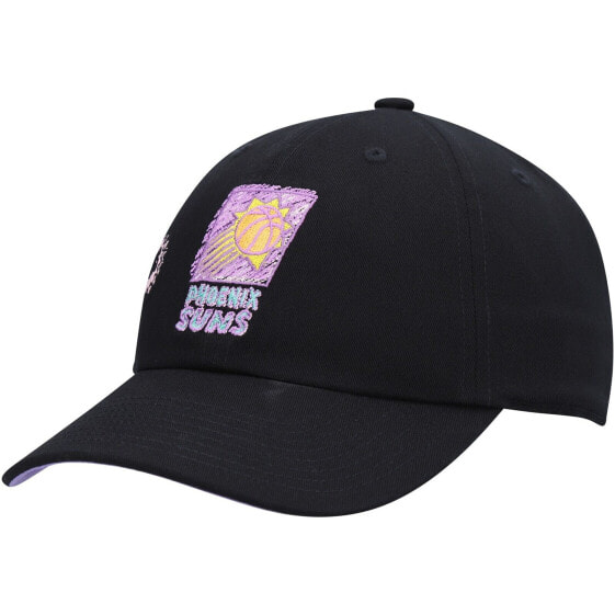 Mens MITCHELL & NESS NBA SIDEWALK SKETCH STRAPBACK HWC SUNS