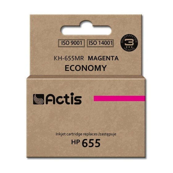 Картридж с оригинальными чернилами Actis KH-655MR Розовый