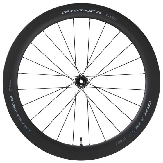 SHIMANO Dura Ace R9270 C60 CL Disc Carbon Tubeless road front wheel