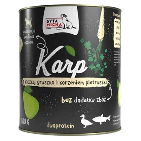 SYTA MICHA Carp with duck pear and parsley root 800g wet food for dog