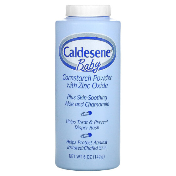 Baby, Cornstarch Powder with Zinc Oxide, 5 oz (142 g)