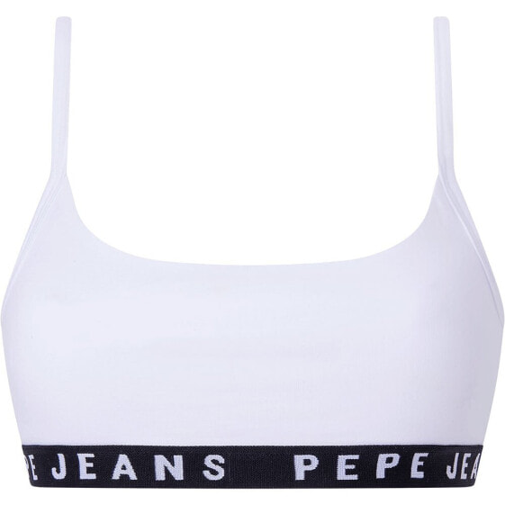 PEPE JEANS Logo Stripes Bralette Bra