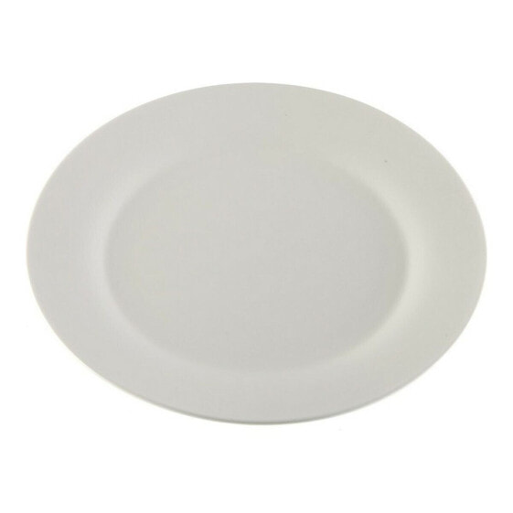 Плоская тарелка Versa Круглый Белый Фарфор (27 x 27 cm)