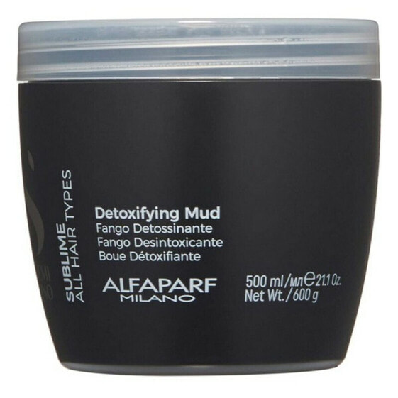 Hair Mask Semi Di Lino Sublime Detoxifying Mud Alfaparf Milano Semi Di 500 ml (500 ml)