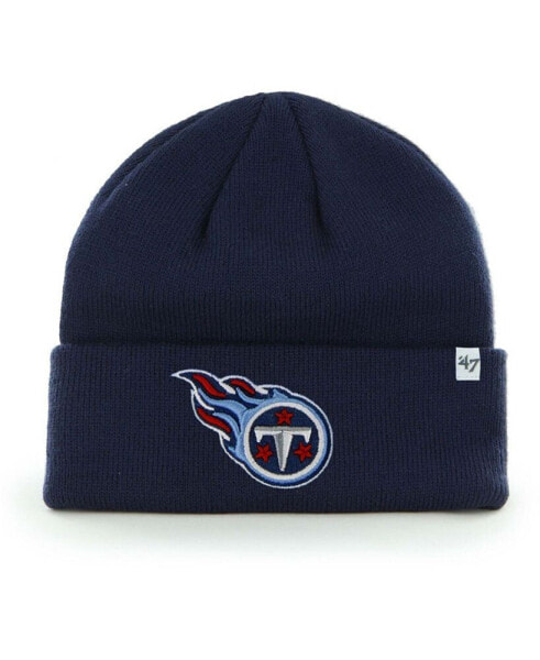 Boys Navy Tennessee Titans Basic Cuffed Knit Hat