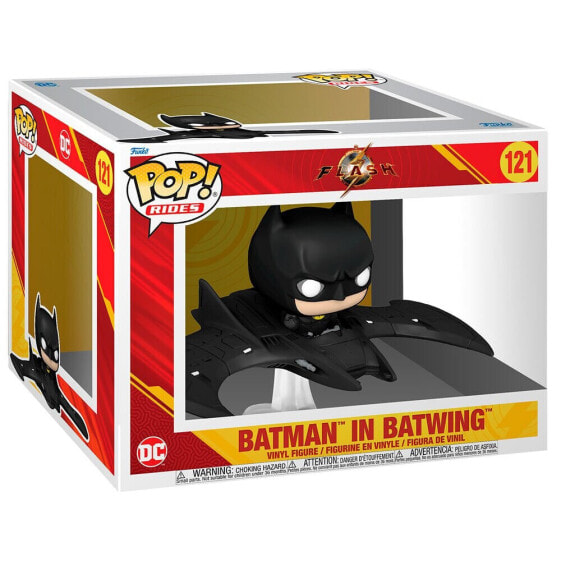 FUNKO POP Ride Deluxe DC Comics The Flash Batman In Batwing Figure