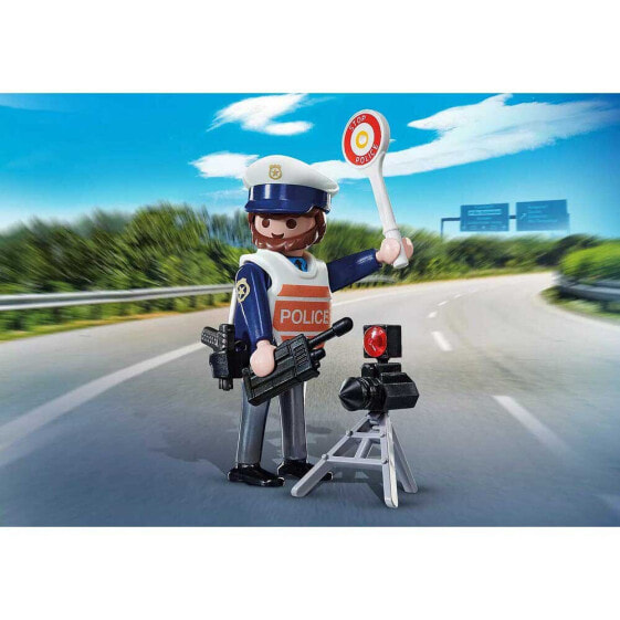 Конструктор Playmobil PLAYMOBIL Дорожный полицейский