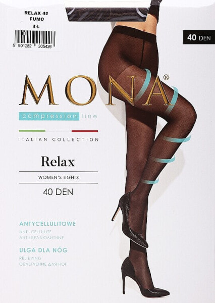 Strumpfhose für Damen Relax 40 Den fumo