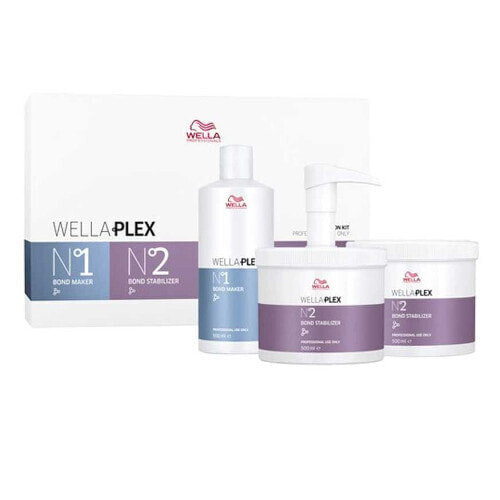 Cosmetic set for damaged Wella plex hair