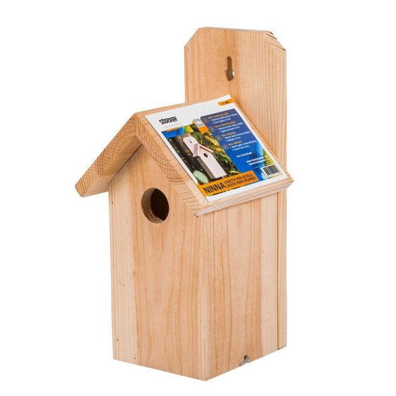 STOCKER Ninna Wood Birdhouse