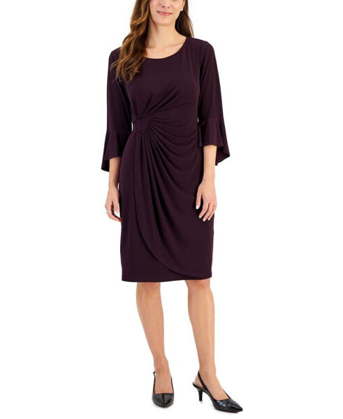 Petite Side-Tab Sheath Dress