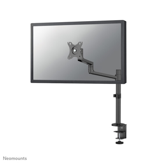Neomounts desk monitor arm, Clamp/Bolt-through, 8 kg, 43.2 cm (17"), 68.6 cm (27"), 100 x 100 mm, Black