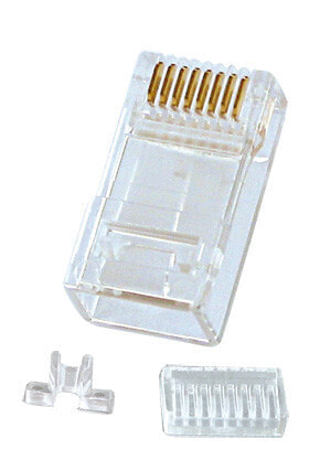 Lindy RJ-45 Plug UTP Cat.6 - 10pcs - RJ-45 8-pin cat.6 - Transparent - 10 pc(s)