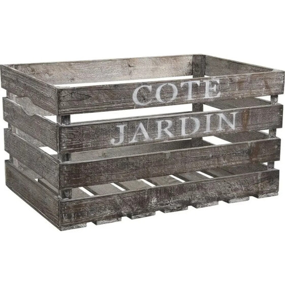 Holzkiste "Côté jardin" Länge 55cm