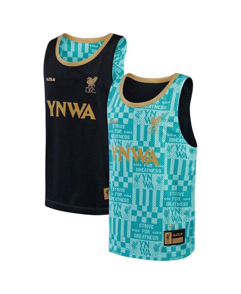 Youth Aqua Liverpool x LeBron James Collection 2023/24 Reversible Basketball Jersey