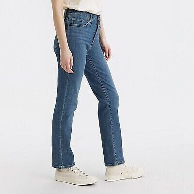 Джинсы Levi's Women's 724 High-Rise Straight - Way Way Back 34