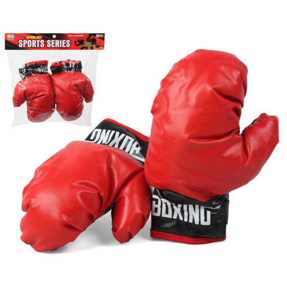 Боксерские перчатки Красный