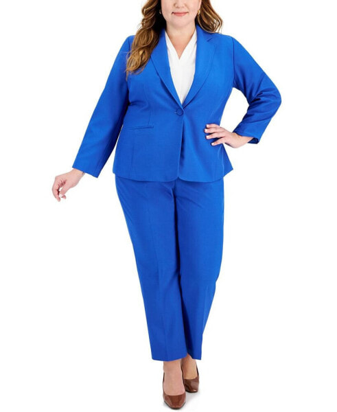 Костюм классический Le Suit Женский костюм с блейзером и брюками