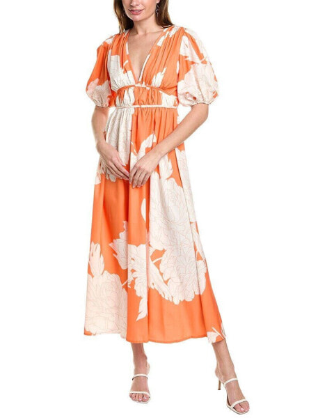 Ipponelli Puff Sleeve Maxi Dress Women's