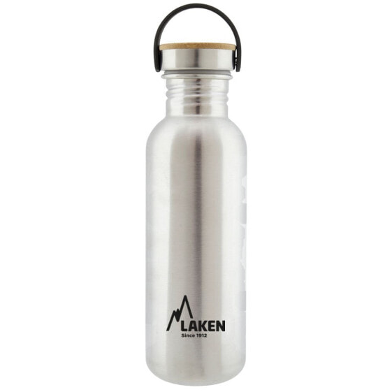 LAKEN Basic 750ml Stainless Steel&Bamboo Cap