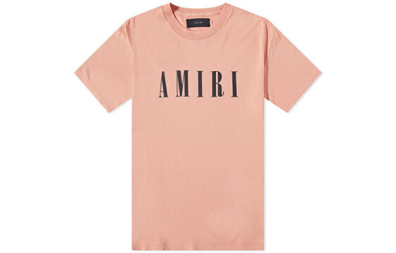 AMIRI 字母Logo印花棉质短袖T恤 男款 橘色 送礼推荐 / Футболка AMIRI LogoT SS22MJL008672