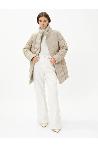 Пухo Koton Relax Fit Coat